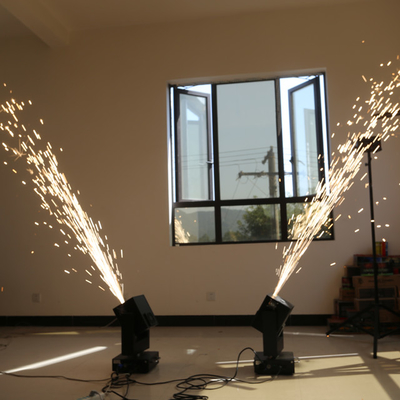 রিমোট কন্ট্রোল 700w Dmx স্পার্কিং কোল্ড স্পার্ক ফাউন্টেন মেশিন বিবাহের