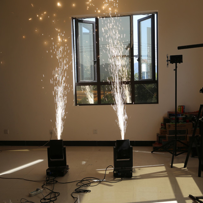 রিমোট কন্ট্রোল 700w Dmx স্পার্কিং কোল্ড স্পার্ক ফাউন্টেন মেশিন বিবাহের