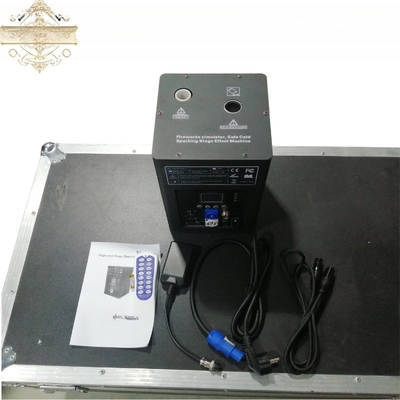 টাইটানিয়াম পাউডার ইলেকট্রিক স্পার্ক মেশিন DMX512 দূরবর্তী নিয়ন্ত্রণ