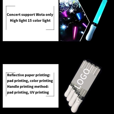 রেডিও কন্ট্রোল LED Wand রিমোট কন্ট্রোল LED গ্লো স্টিক কনসার্ট জন্য